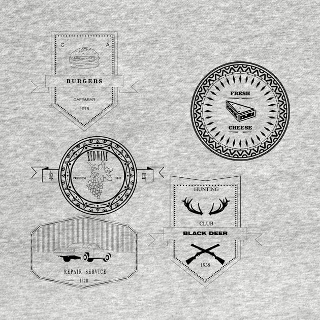 Vintage Logos by arxitrav